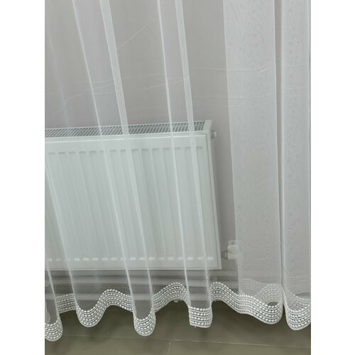 Тюль Сетка Грек Бусинки 500290 4300₽