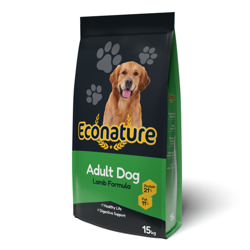 Econature Adult Dog Lamb Formula сухой корм для собак с ягненком