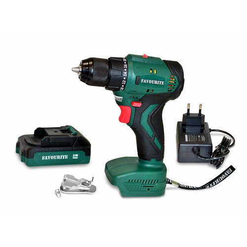 Аккумуляторный бесщеточный шуруповерт FAVOURITE OBS 21 DCNB 21В Li-Ion аккумулятор 2 ач зу кейс 795000₽