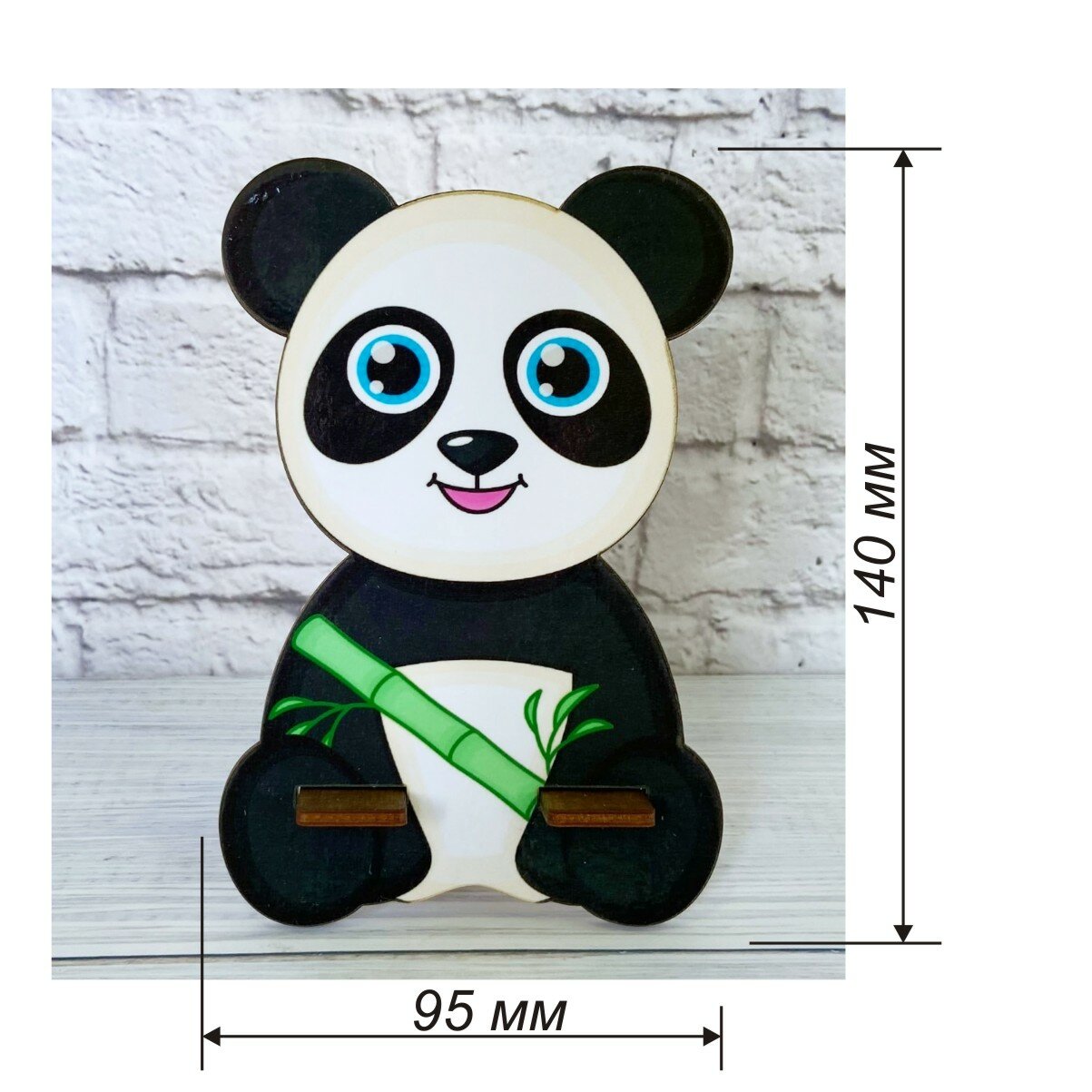 Подставка под телефон «Панда», держатель для телефона.