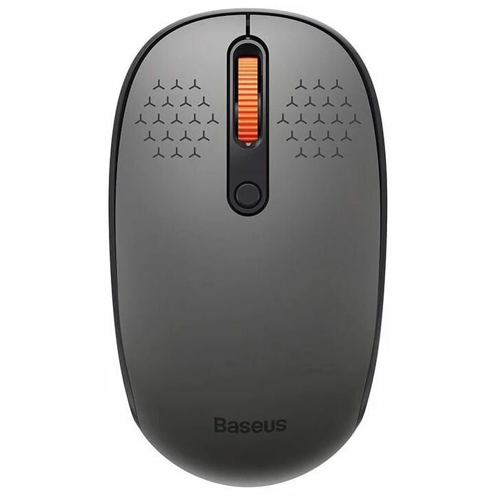 Трехрежимная беспроводная мышь Baseus F01B (2.4Ghz, BT3.0, BT5.0) B01055503833-00, серая — фото 3