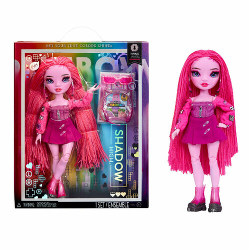 Кукла Rainbow High Shadow High Pinkie James Пинки Джеймс 3 series, 28 см. 592839