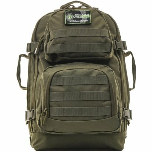 Рюкзак тактический Huntsman RU 880 ткань оксфорд, 40 литров, хаки (зеленый) рюкзак тактический huntsman ru 880 40л чёрный