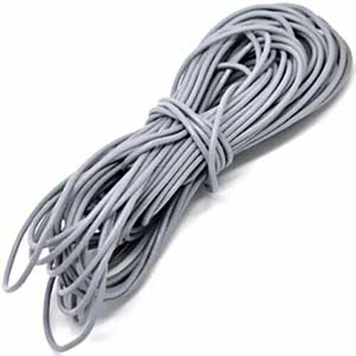 Кожаный шнур 0000371 серый 2 мм цена за 1 м 376₽