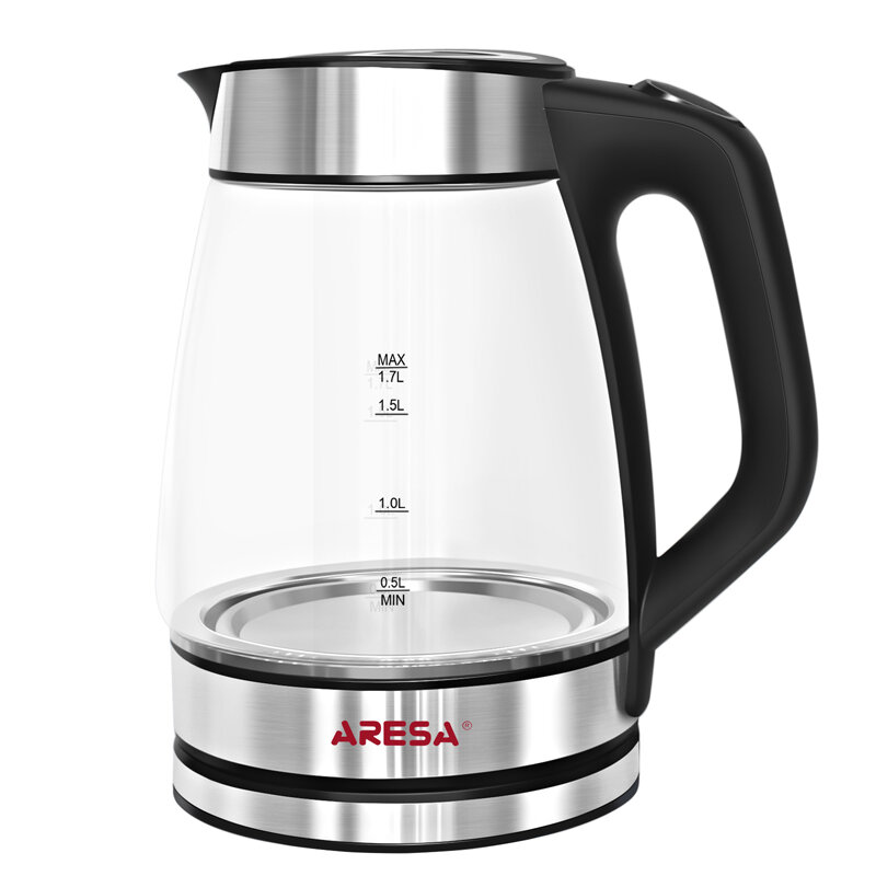 Чайник Aresa AR-3471 1.7 л 1850Вт-2200Вт стекло STRIX