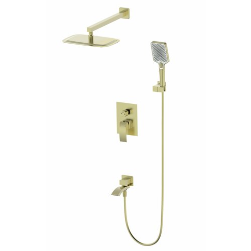 Встраиваемый смеситель для ванны с 3-функциями BRUNNENBERG 402