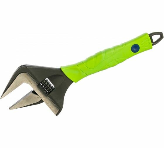 Разводной ключ СИБРТЕХ тонкие губки, фосфатированый, 300 мм 15537