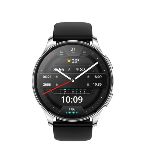 Умные часы Amazfit Pop 3R A2319 серебристыйчерный 7070₽