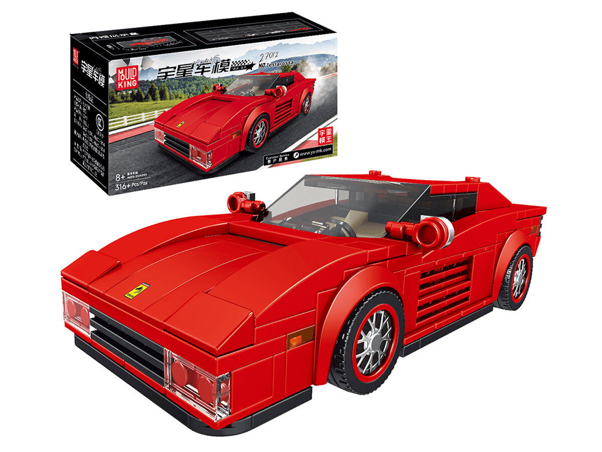 Конструктор Mould King Ferrari Testarossa Феррари Тестаросса 27012