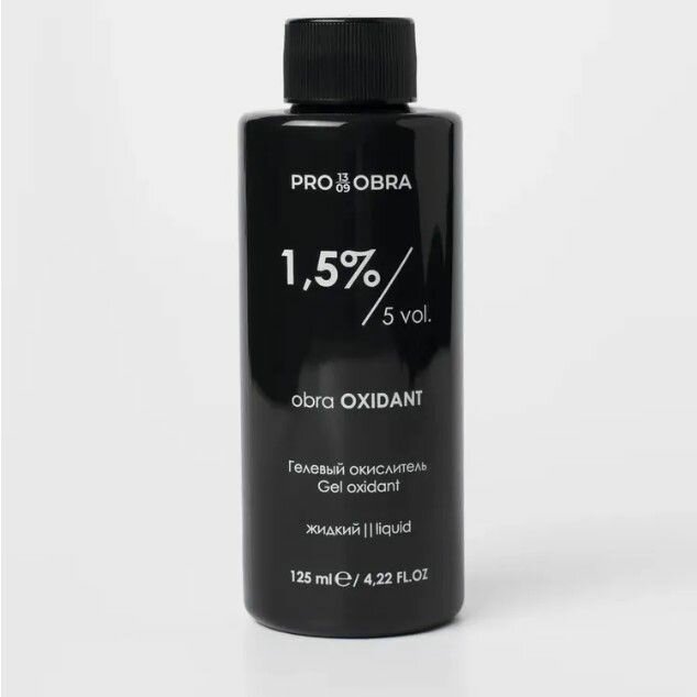 OBRA PRO13/09 Гелевый окислитель жидкий 1,5% OBRA OXIDANT, 125 мл