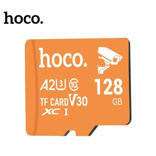 Карта памяти для видеонаблюдения HOCO MicroSDXC 128 ГБ, A2 TF CARD V30 class 10