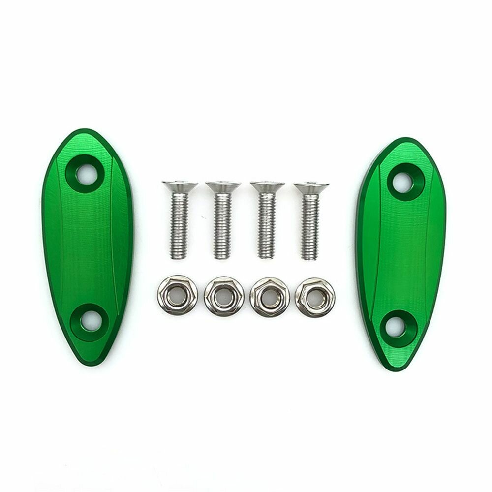 2x Основание Крышки Зеркального блока Для KAWASAKI ZX6R 2009-2015 ZX25R 2021-2023