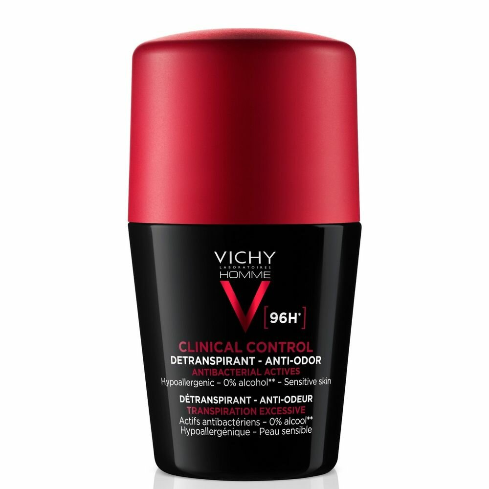 Vichy Homme Дезодорант-антиперспирант для мужчин Clinical Control 96 часов 50мл