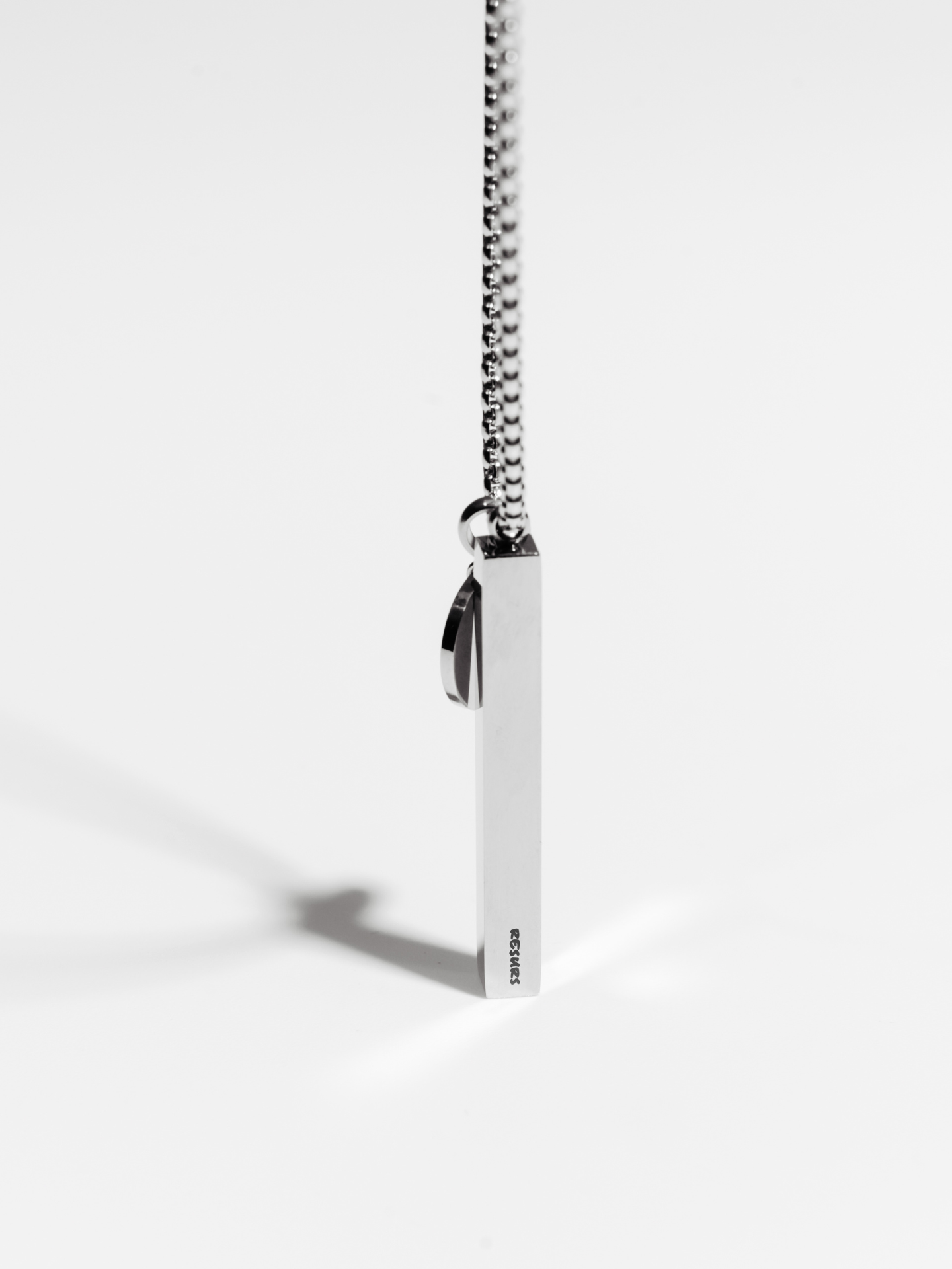 Цепь RESURS, 1 шт., длина 75 см, серый, белый, серебряный — фото 1