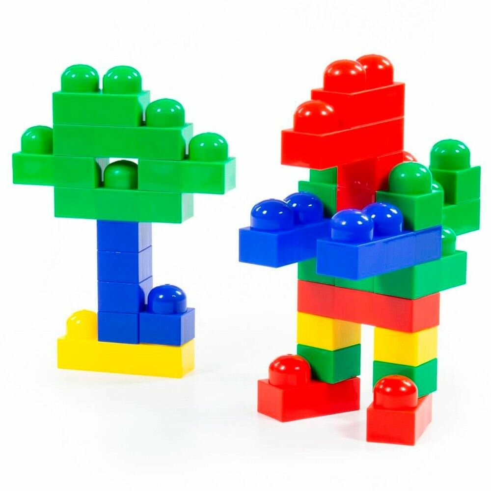 Конструктор Полесье "Юниор" в мешке, 93 детали (6677) — фото 1