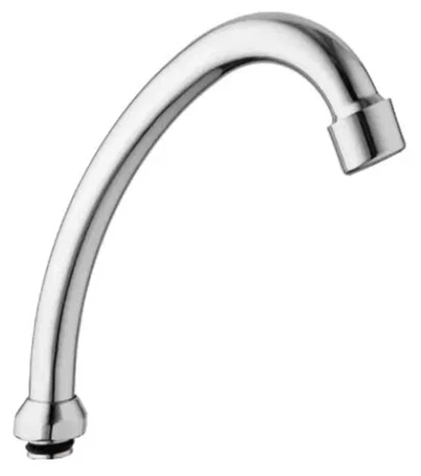 Излив кухонный Haiba HB7220 латунь покрытие хром высота 20 см