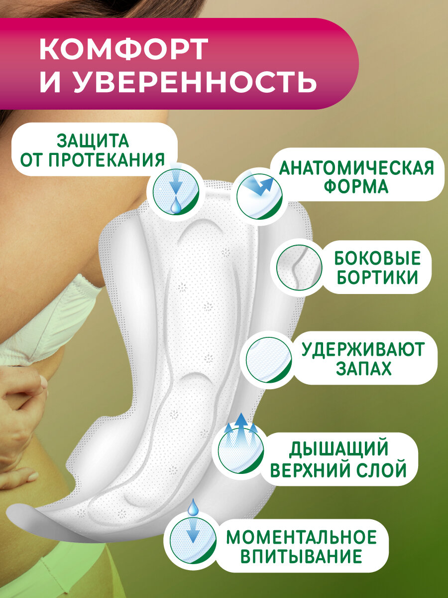 Прокладки Женские Гигиенические Monty Женские гигиенические прокладки Ultra Thin Super Plus