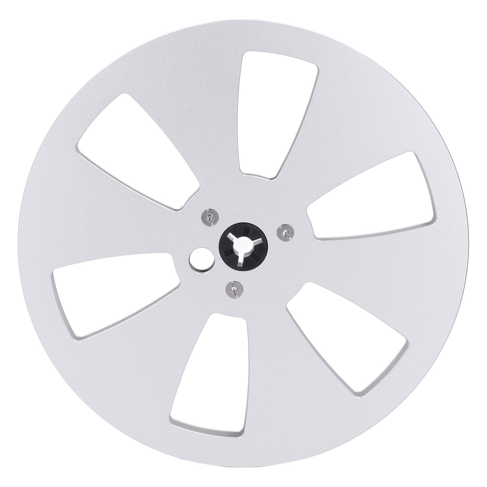 Sound Tape Empty Reel 1/4 7in Metal Aluminum for TEAC Recorder Opening Machine Parts Silver