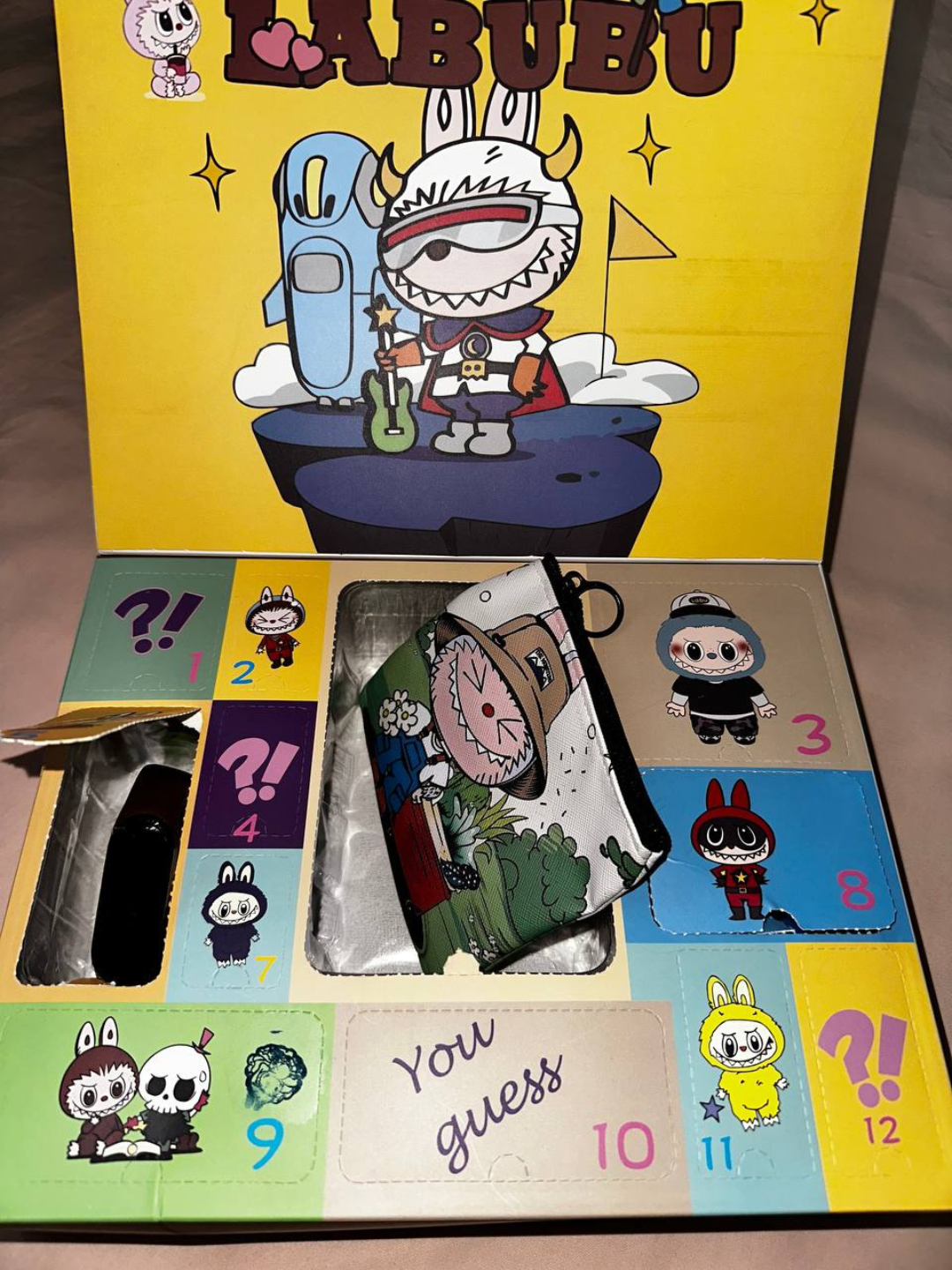 Игрушка для детей адвент-календарь Labubu, Kuromi, Hello Kitty , подарочный набор, аниме — фото 1