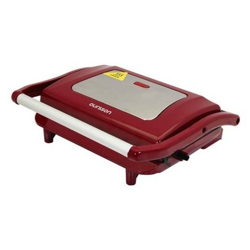 Электрогриль Oursson EG0850DC 850 Вт антипригарное покрытие цвет тёмная вишня 441400₽