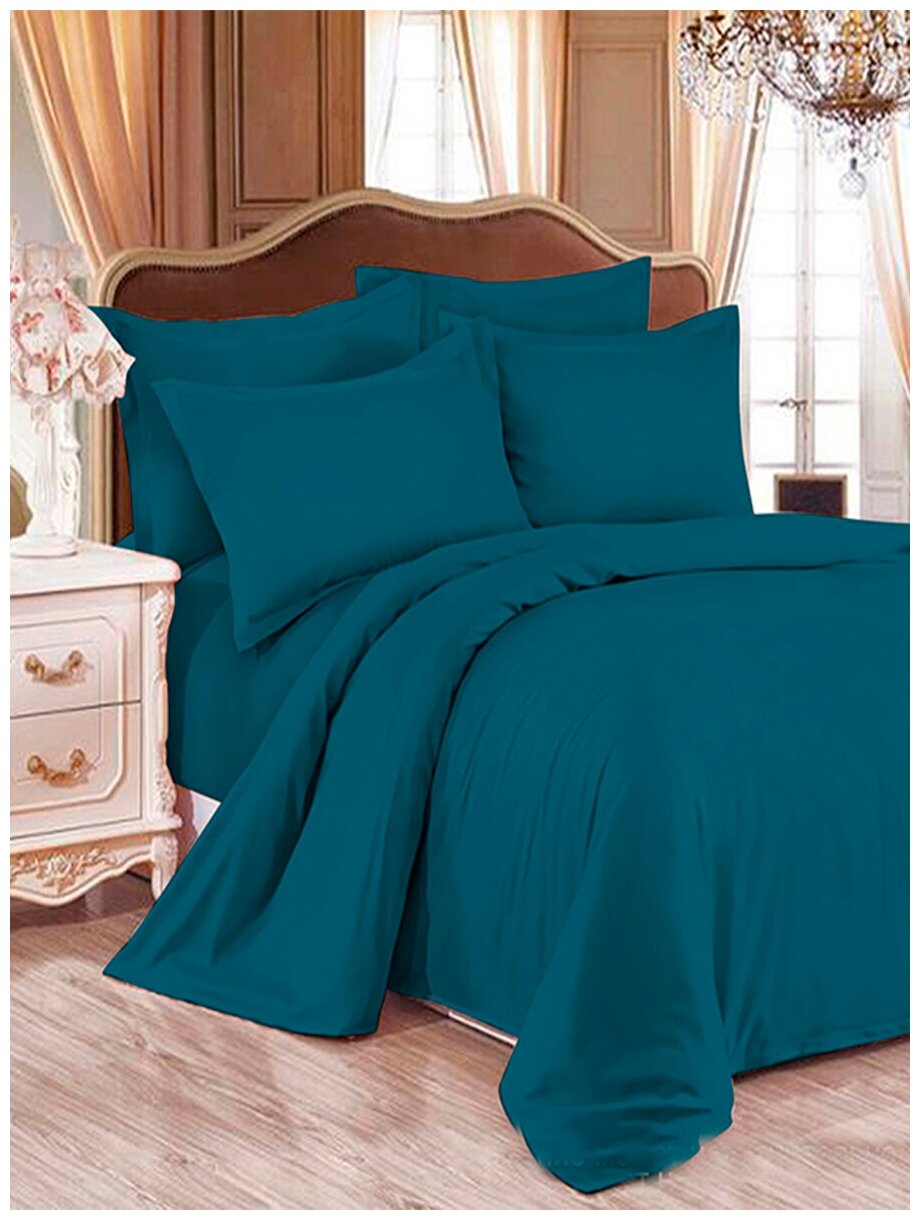 фото Пододеяльник Milky Garden "TEAL" 1,5-сп 145х215 см