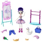 Игровой набор Enchantimals кукла+питомец с аксессуарами Балетная студия, GYJ06 - изображение