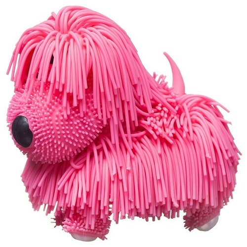 Макаронка «Собака» розовая ходит, звуковые и музыкальные эффекты макаронка коала фиолетовая ходит звуковые и музыкальные эффекты