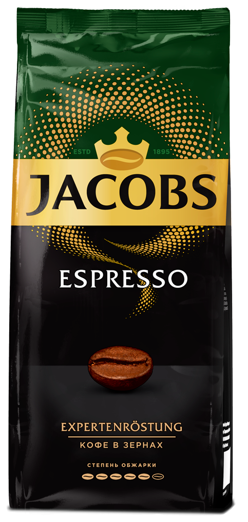 Кофе в зернах Якобс Эспрессо 230г