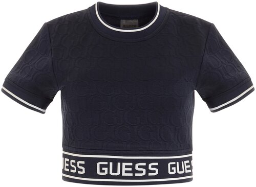 Футболка GUESS, размер 50/XL, черный