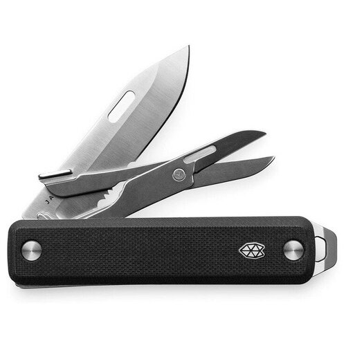 Нож The James Brand the Ellis, Black / G10 Serrated