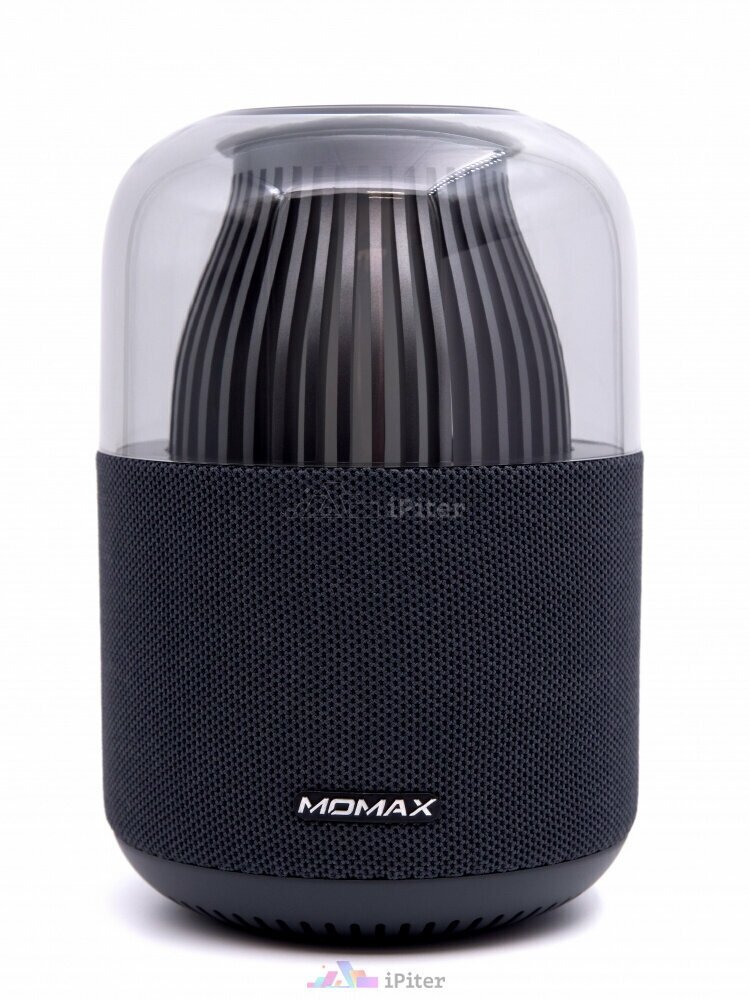 Портативная колонка с подсветкой Momax Space True Wireless 360 (Серый)