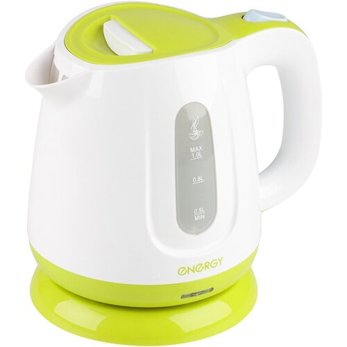 Чайник ENERGY E-234 1л диск бело-зеленый 150100₽