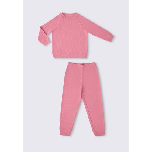 фото Пижама oldos для девочек, размер 98-56-51, розовый