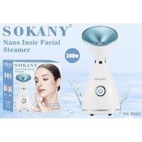 Паровая сауна для лица SK-6980/Для глубокого очищения кожи PERFECT SKIN/300 Вт/Белый-голубой