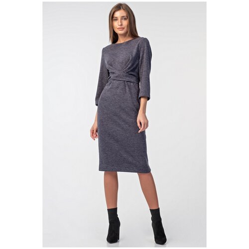 фото Платье fly. размер 42, синий меланж