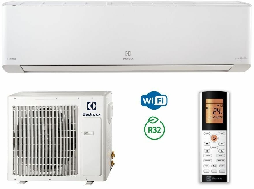 Настенный кондиционер Electrolux Viking EACS/I-24HVI/N8_21Y - фотография № 4