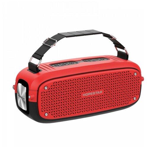 Колонка портативная Hopestar A21 Bluetooth цвет красный 171400₽