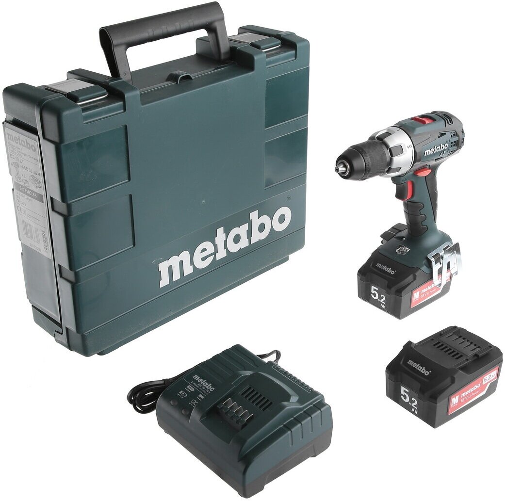 Аккумуляторная дрель-шуруповерт Metabo BS 18 LT 2х5,2 А/ч (602102650) - фотография № 6