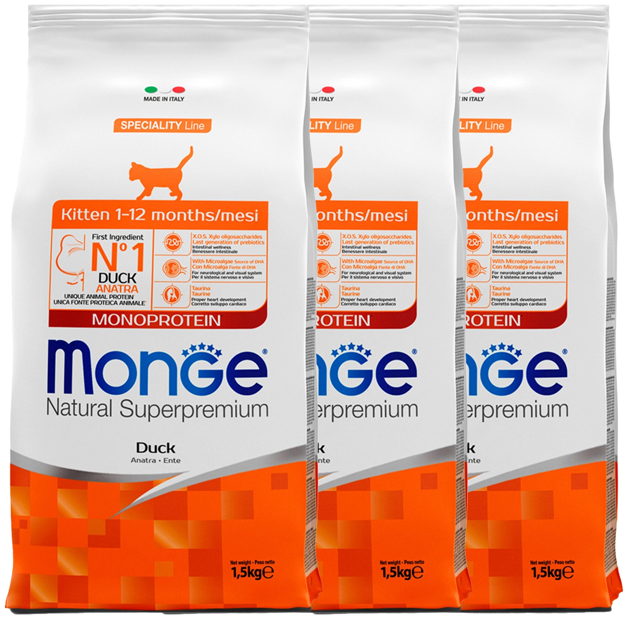   Monge Cat Speciality Line Monoprotein     ,   1,5   3.