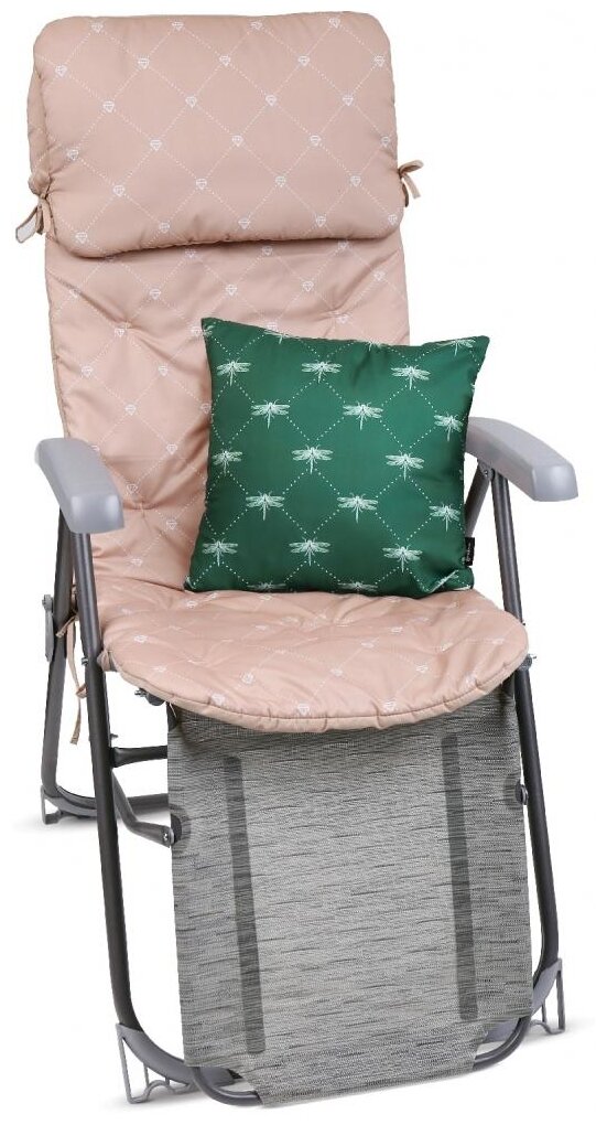 фото Шезлонг HAUSHALT ННК7, 82х59х116 см, до 100 кг