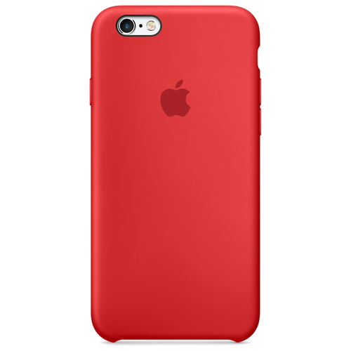 фото Чехол-накладка apple силиконовый для iphone 6/iphone 6s (product)red