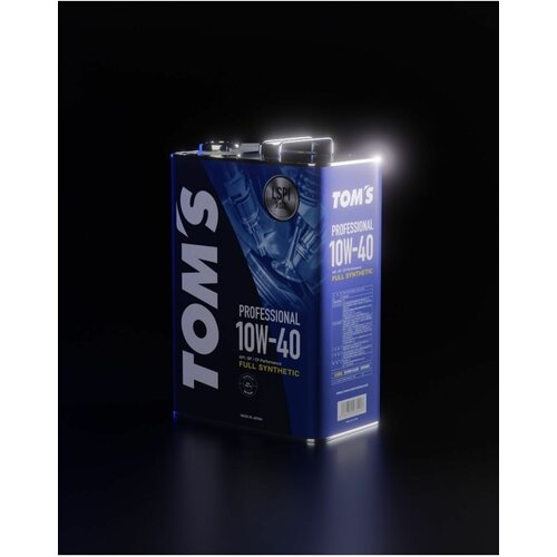 Моторное масло TOM'S Professional 10W-40 Синтетическое 4 л