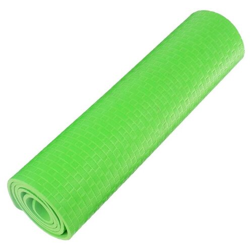 фото Коврик для йоги 183 x 61 x 0.7 см, цвет зеленый sangh