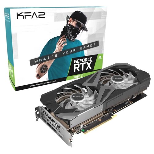 KFA2 RTX3060Ti X Black PCI-E 8GB GDDR6 256Bit WHDMIDPDPDPCoolingFan LHR 36ISL6MD1WTK 142549 36ISL6MD1WTK 4708100₽