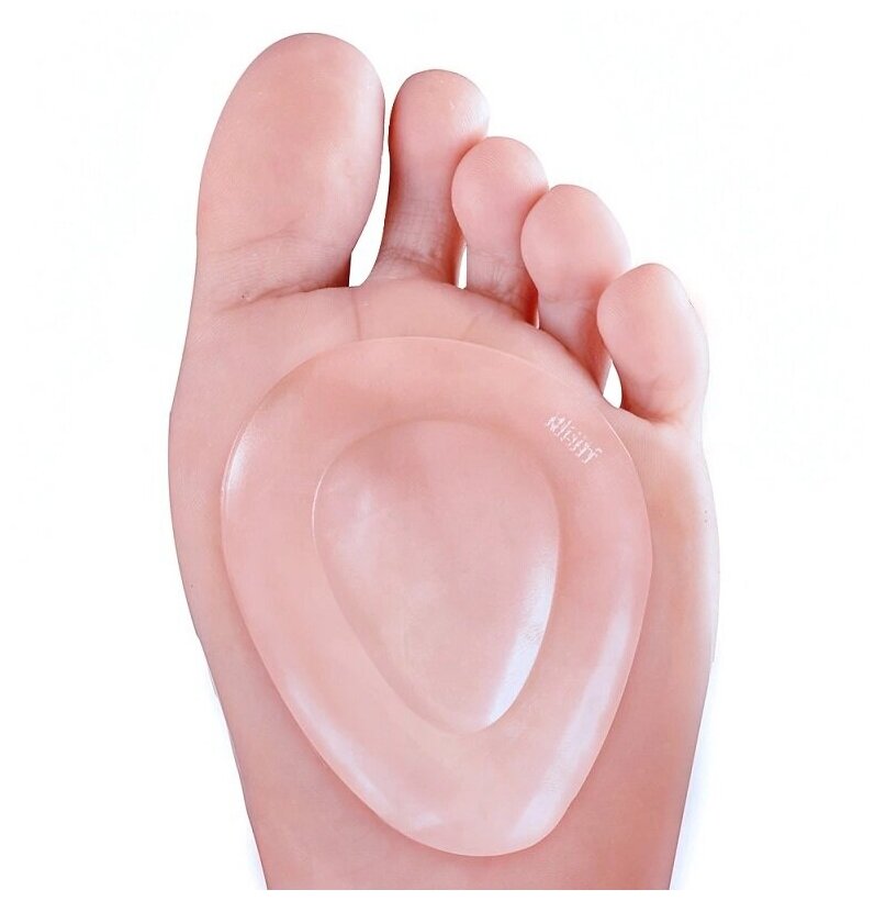 фото Расслабляющие мягкие силиконовые подушечки В обувь В передний отдел стопы (пара)