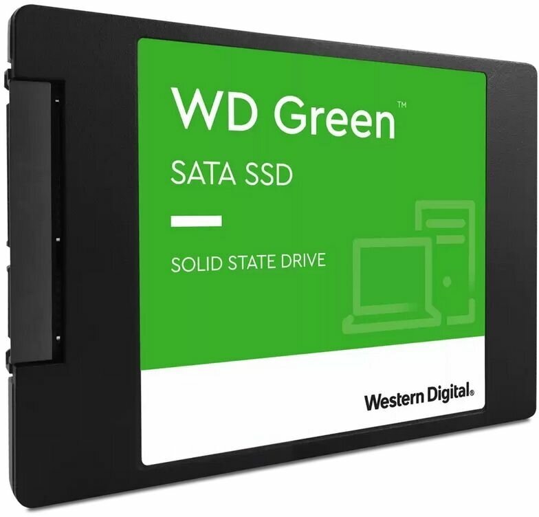 Жесткий диск SSD Western Digital 2.5 480GB WD Green Client SSD WDS480G3G0A SATA 6Gb/s, Retail