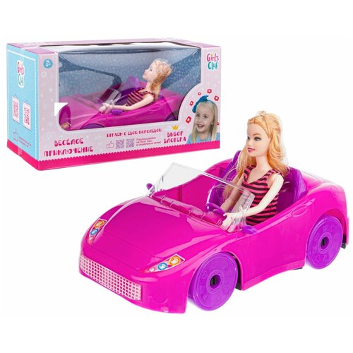 Машинка для куклы Girl's Club, 35см x 19см x 18см, 1 шт