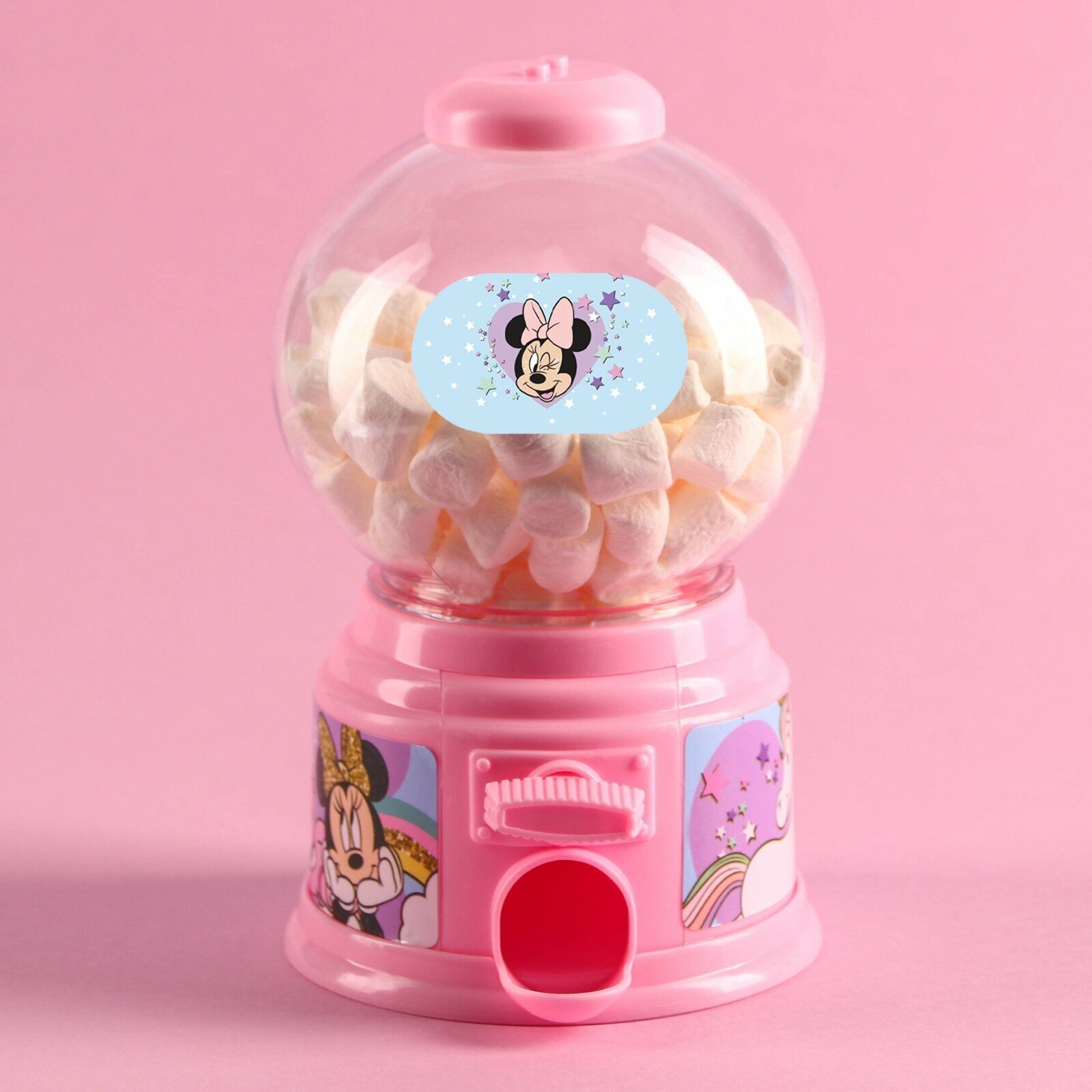 Детский автомат для конфет Disney "Конфетница. Минни Маус", розовый, для девочек