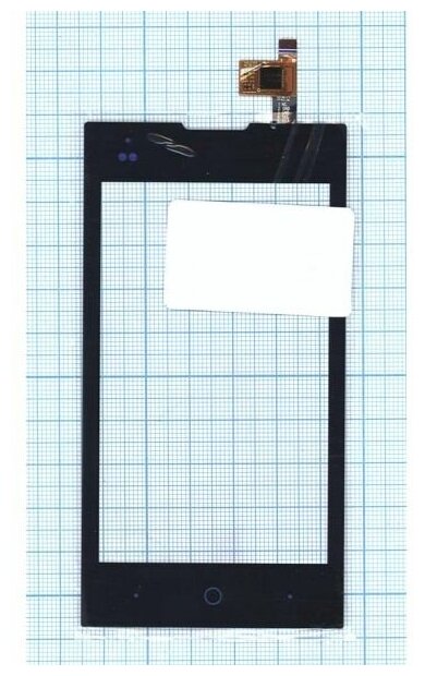 Сенсорное стекло (тачскрин) для ZTE V815W черное