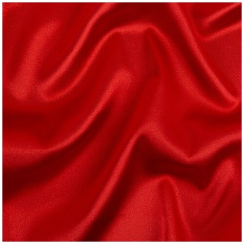 Купить Ткань блузочная Poly satin , арт: PSS-001 (цвет: №03 красный), Gamma, Ткани